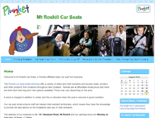 Tablet Screenshot of plunketcarseats.thedesignweb.co.nz